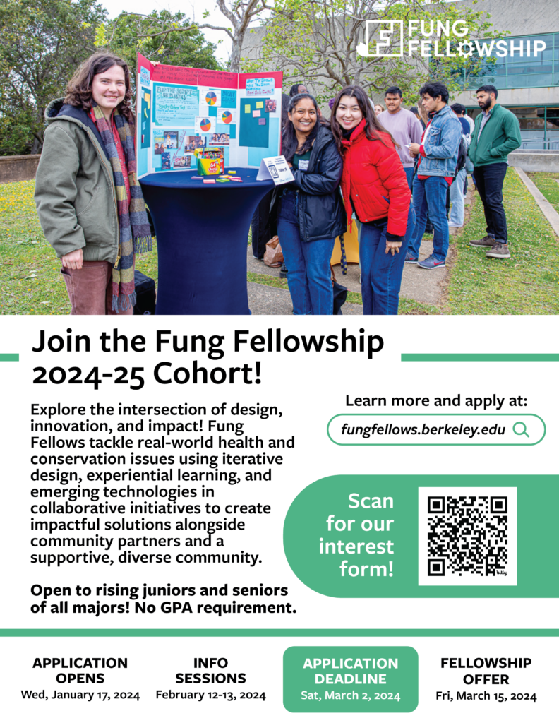 2024-25 Fung Fellowship Application Flyer